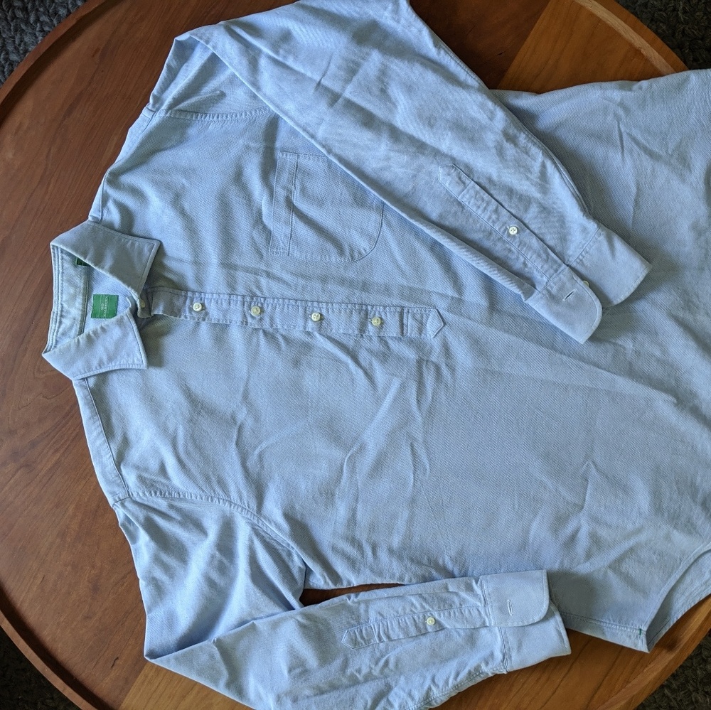 Sid Mashburn Blue Oxford Shirt